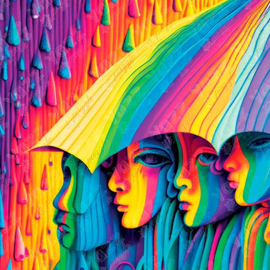 Puzzle Yazz Arcoíris de 1023 Piezas