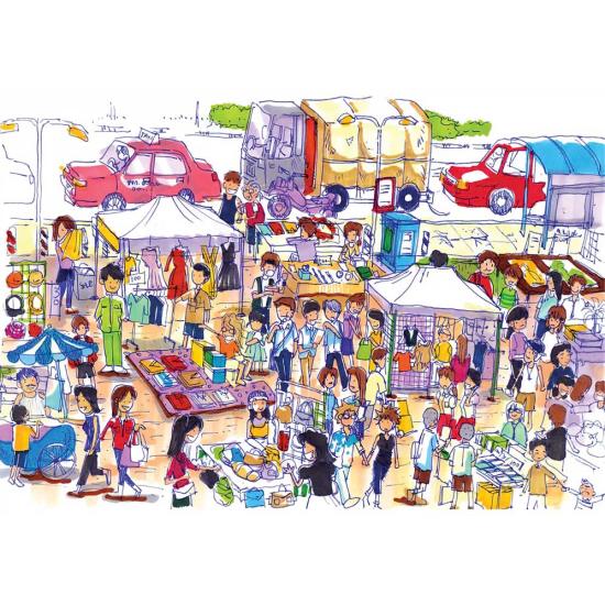 Puzzle Yazz Bazar de 1000 Piezas