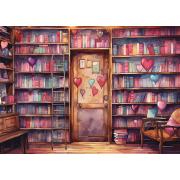 Puzzle Yazz Biblioteca Romántica de 1000 Piezas