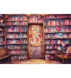 Puzzle Yazz Biblioteca Romántica de 1000 Piezas
