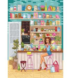 Puzzle Yazz Cafetería Acogedora de 1000 Piezas