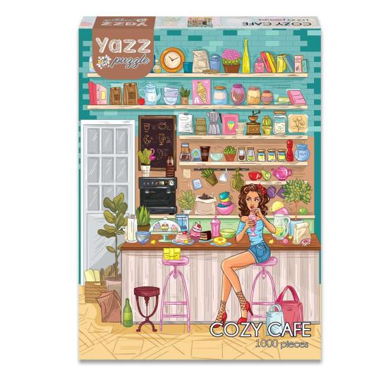 Puzzle Yazz Cafetería Acogedora de 1000 Piezas