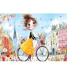 Puzzle Yazz Chica Alegre de 1000 Piezas