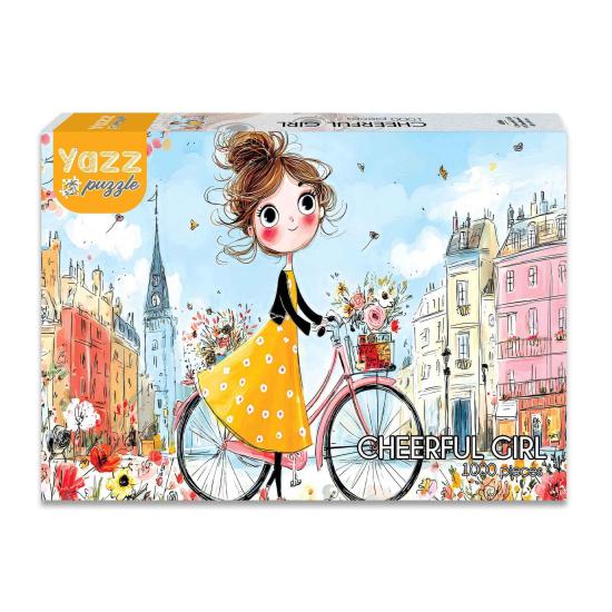 Puzzle Yazz Chica Alegre de 1000 Piezas