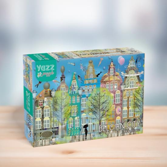 Puzzle Yazz Ciudad Belga de 1000 Piezas Puzzle Yazz Ciudad Belga de 1000 Piezas