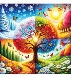Puzzle Yazz Cuatro Estaciones de 1023 Piezas