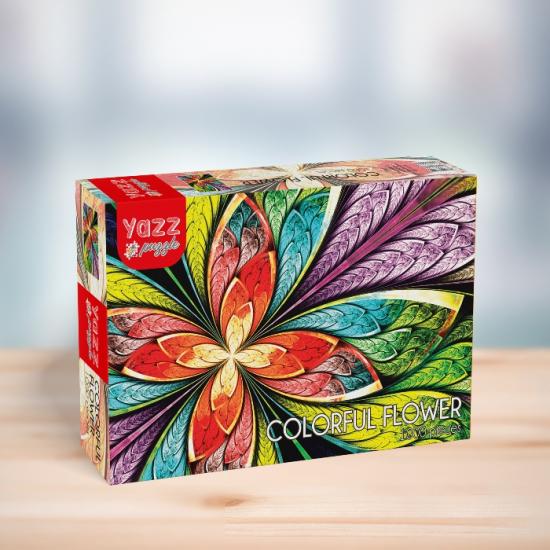 Puzzle Yazz Flor Colorida de 1000 Piezas