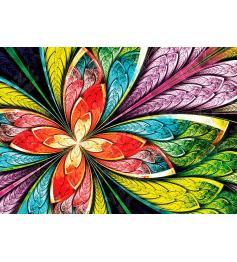 Puzzle Yazz Flor Colorida de 1000 Piezas