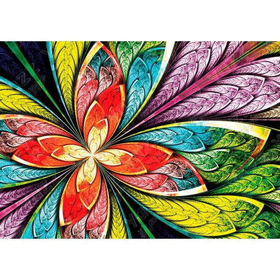 Puzzle Yazz Flor Colorida de 1000 Piezas