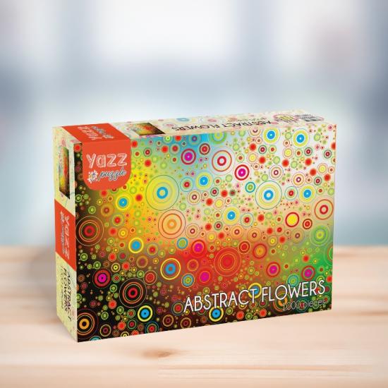 Puzzle Yazz Flores Abstractas de 1000 Piezas Puzzle Yazz Flores Abstractas de 1000 Piezas