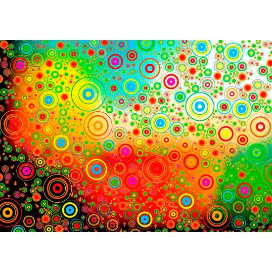 Puzzle Yazz Flores Abstractas de 1000 Piezas Puzzle Yazz Flores Abstractas de 1000 Piezas