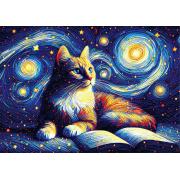 Puzzle Yazz Gato Estrellado de 1000 Piezas