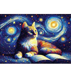 Puzzle Yazz Gato Estrellado de 1000 Piezas