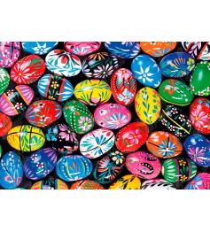 Puzzle Yazz Huevos de Pascua Pintados de 1000 Piezas