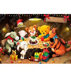 Puzzle Yazz La Navidad de Winnie de 1000 Piezas