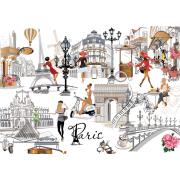 Puzzle Yazz París de 1000 Piezas