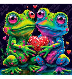 Puzzle Yazz Ranas Enamoradas de 1023 Piezas