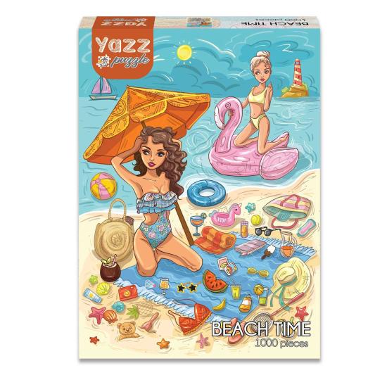 Puzzle Yazz Tiempo De Playa de 1000 Piezas