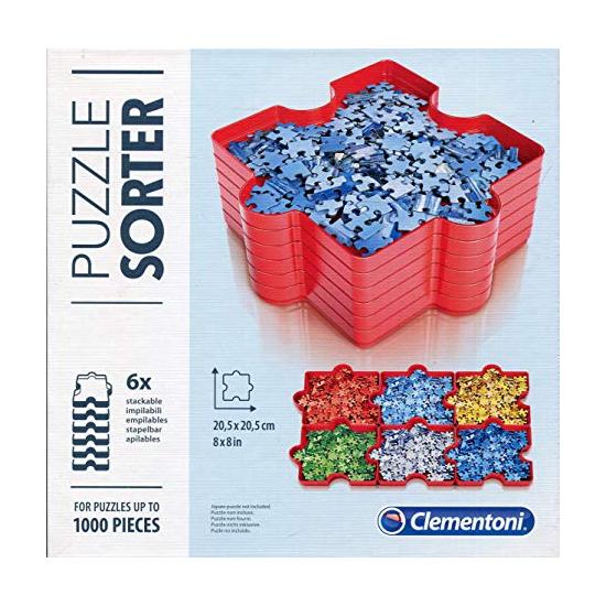 Separador de Piezas Clementoni, 6 Bandejas